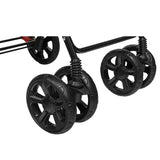 Carucior sport, Lionelo, Emma Plus, Cu tavita, 2 Suporturi pentru pahar, Geanta accesorii, Conform cu standardul european de securitate EN1888-1, Vivid Turquoise