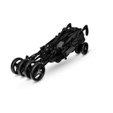 Carucior sport compact, Lionelo, Irma, Spatar ajustabil in 4 pozitii, Suport picioare reglabil, Manere rotative, Pliere tip umbrela, 6- 36 luni, Pana la 15 kg, Conform cu EN1888-1:2018, Gri/Negru
