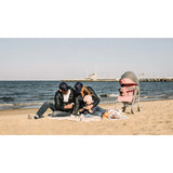 Carucior sport compact, Lionelo, Irma, Spatar reglabil in 4 pozitii, Suport picioare reglabil, Manere rotative, Pliere tip umbrela, 6- 36 luni, Pana la 15 kg, Conform cu EN1888-1:2018, Gri/Negru