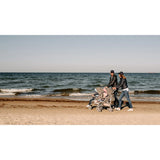 Carucior sport compact, Lionelo, Irma, Spatar reglabil in 4 pozitii, Suport picioare reglabil, Manere rotative, Pliere tip umbrela, 6- 36 luni, Pana la 15 kg, Conform cu EN1888-1:2018, Gri/Negru