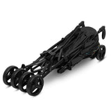 Carucior sport compact, Lionelo, Irma, Spatar reglabil in 4 pozitii, Suport picioare reglabil, Manere rotative, Pliere tip umbrela, 6- 36 luni, Pana la 15 kg, Conform cu EN1888-1:2018, Negru