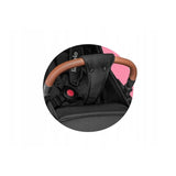 Carucior sport, Lionelo, Julie One, De la nastere, Greutate redusa, Cu accesorii, Cadru din aluminiu, 0-22 kg, Pliere compacta pentru avion, Conform cu standardele europene de securitate EN1888-1 si EN1888-2, Negru
