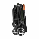 Carucior sport, Lionelo, Julie One, De la nastere, Greutate redusa, Cu accesorii, Cadru din aluminiu, 0-22 kg, Pliere compacta pentru avion, Conform cu standardele europene de securitate EN1888-1 si EN1888-2, Verde Tropical