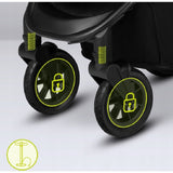 Carucior sport, Lionelo, Natt, De la nastere, Cu accesorii si capotina XXL reglabila, 0 - 22 kg, Conform cu standardele europene de securitate EN1888-1, EN1888-2, Gri