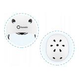 Casca pentru copii, Lionelo, Reglabila 50-56 cm, Din ABS si EPS, Conform cu standardul EN1078, Alb