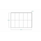 Covoras educativ, Lionelo, Robby, Pliabil, Impermeabil, Dimensiune mare, 200 x 180 cm, Cu Imprimeu pe ambele parti, Conform cu standardul european de securitate EN71, Multicolor