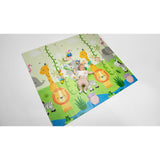Covoras educativ, Lionelo, Robby, Pliabil, Impermeabil, Dimensiune mare, 200 x 180 cm, Cu Imprimeu pe ambele parti, Conform cu standardul european de securitate EN71, Multicolor
