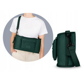 Geanta impermeabila, Lionelo, Little Cube, Pentru mamici si carucior, Impermeabila, Cu 4 compartimente, Curea detasabila, Buzunar exterior detasabil, Verde