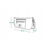 Geanta impermeabila, Lionelo, Little Cube, Pentru mamici si carucior, Impermeabila, Cu 4 compartimente, Curea detasabila, Buzunar exterior detasabil, Gri