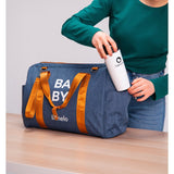 Geanta pentru mamicI, Lionelo, Ida, Cu multiple compartimente, Negru