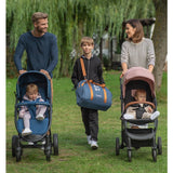 Geanta pentru mamicI, Lionelo, Ida, Cu multiple compartimente, Negru