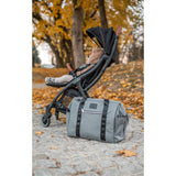 Geanta pentru mamicI, Lionelo, Ida, Cu multiple compartimente, Negru