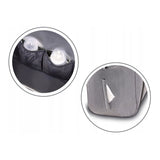 Geanta pentru mamicI, Lionelo, Ida, Cu multiple compartimente, Gri