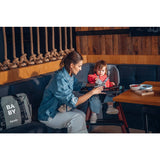 Geanta pentru mamicI, Lionelo, Ida, Cu multiple compartimente, Gri