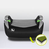 Inaltator auto, Lionelo, Luuk Fix I-size, 125- 150 cm, Instalare cu sistem Isofix si centura de prindere, Cu husa detasabila, Conform cu standardul european de securitate ECE R129, Gri