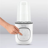Incalzitor biberoane, Lionelo, ThermUp 2.0, 5 in 1, Sterilizare, Dezghetare, Incalzire rapida, 200 W, Fara BPA, Alb