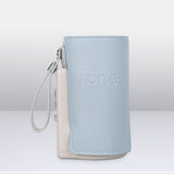 Incalzitor biberoane, Lionelo, ThermUp Go Plus, Portabil, Cu aspect elegant, Temperatura constanta pana la 24 h, Incarcare USB, Albastru deschis