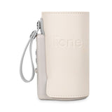 Incalzitor biberoane, Lionelo, ThermUp Go Plus, Portabil, Cu aspect elegant, Temperatura constanta pana la 24 h, Incarcare USB, Bej