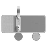 Incalzitor biberoane, Lionelo, ThermUp Go, Portabil, Temperatura constanta pana la 24 h, Incarcare USB, Gri