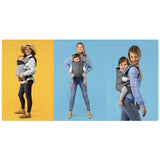 Marsupiu bebe, Lionelo, Margareet, Cu 3 pozitii de transport, Cu gluga, Pana la 20 Kg, Aprobat de Institutul International de Displazie de Sold, Conform cu standardul european de securitate CEN TR 16512, Wave