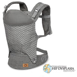 Marsupiu bebe, Lionelo, Margareet, Cu 3 pozitii de transport, Cu gluga, Pana la 20 Kg, Aprobat de Institutul International de Displazie de Sold, Conform cu standardul european de securitate CEN TR 16512, Wave