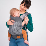 Marsupiu bebe, Lionelo, Margareet, Cu 3 pozitii de transport, Cu gluga, Pana la 20 Kg, Aprobat de Institutul International de Displazie de Sold, Conform cu standardul european de securitate CEN TR 16512, Wave