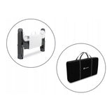 Patut co-sleeper, Lionelo, Timon, 3 in 1, Pliabil, Cu setare unghiulara, Reglabil in 6 pozitii pe inaltime, Din Aluminiu, 90x50 cm, Conform cu standardele europeane de securitate EN1130 si EN16890, Gri