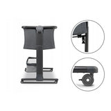 Patut co-sleeper, Lionelo, Timon, 3 in 1, Pliabil, Cu setare unghiulara, Reglabil in 6 pozitii pe inaltime, Din Aluminiu, 90x50 cm, Conform cu standardele europeane de securitate EN1130 si EN16890, Gri