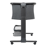 Patut co-sleeper, Lionelo, Timon, 3 in 1, Pliabil, Cu setare unghiulara, Reglabil in 6 pozitii pe inaltime, Din Aluminiu, 90x50 cm, Conform cu standardele europeane de securitate EN1130 si EN16890, Gri