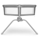 Patut balansoar, Lionelo, Malin, 3 in 1, Pliabil, 0-9 kg, Geanta Transport, Asamblare Rapida, Ultra-Usor, Conform cu standardele europeane de securitate EN1130 si EN16890, Gri