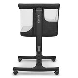 Patut co-sleeper, Lionelo, Aurora, 3 in 1, Cu leganare si setare unghiulara, Include saltea cu densitate T25 si geanta transport, Reglabil in 5 pozitii pe inaltime, Pana la 9 kg, 0 luni+, Conform cu EN 1130:2019+AC:2020, EN 16890:2, Gri inchis