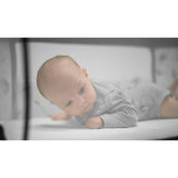 Patut co-sleeper, Lionelo, Leonie, Plus, Pliabil, Cu sistem de leganare, Cu setare unghiulara, Reglabil in 6 pozitii pe inaltime, Conform cu standardele europeane de securitate EN1130 si EN16890, Gri