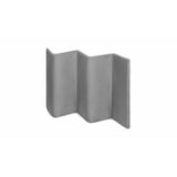 Patut pliant, Lionelo, Flower, Cu doua nivele, Masuta de infasat, Bara cu jucarii, Fereastra laterala, 120x60 cm, Certificari EN 716/12221, Gri