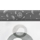 Patut pliant, Lionelo, Sven Plus, 120x60 cm, Cu doua nivele, Cu arcada jucarii, masuta de infasat, vibratii, melodii, conform cu standardele europeane de securitate EN716 si EN12221, Grey