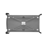 Patut pliant, Lionelo, Sven Plus, 120x60 cm, Cu doua nivele, Cu arcada jucarii, masuta de infasat, vibratii, melodii, conform cu standardele europeane de securitate EN716 si EN12221, Grey