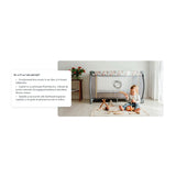 Patut pliant, Lionelo, Sven Plus, 120x60 cm, Cu doua nivele, Cu arcada jucarii, masuta de infasat, vibratii, melodii, conform cu standardele europeane de securitate EN716 si EN12221, Grey
