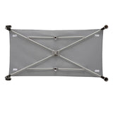 Patut pliant, Lionelo, Stefi, Cu un nivel, Cu intrare laterala cu fermoar, 2 roti, 120x60 cm, Conform cu standardul european de securitate EN 716, Grey