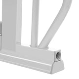 Poarta de siguranta, Lionelo, Truus Slim Led, Prin presiune, Cu lumina Led cu senzor, 105 cm, Conform cu standardul european de securitate EN1930, Gri