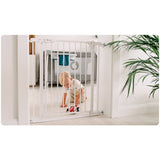 Poarta de siguranta, Lionelo, Truus Slim, Prin presiune, 105 cm, Conform cu standardul europeane de securitate EN1930, Negru Onyx