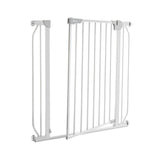 Poarta de siguranta, Lionelo, Truus Slim, Prin presiune, 105 cm, Conform cu standardul european de securitate EN1930, Gri