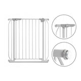 Poarta de siguranta, Lionelo, Truus Slim, Prin presiune, 105 cm, Conform cu standardul european de securitate EN1930, Gri