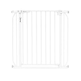 Poarta de siguranta, Lionelo, Truus Slim Led, Prin presiune, Cu lumina Led cu senzor, 105 cm, Conform cu standardul european de securitate EN1930, Alb