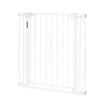 Poarta de siguranta, Lionelo, Truus Slim Led, Prin presiune, Cu lumina Led cu senzor, 105 cm, Conform cu standardul european de securitate EN1930, Alb