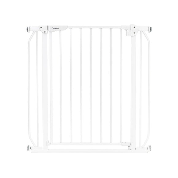 Poarta de siguranta, Lionelo, Truus Slim, Prin presiune, 105 cm, Conform cu standardul europeane de securitate EN1930, Alb