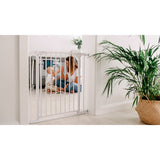 Poarta de siguranta, Lionelo, Truus Slim, Prin presiune, 105 cm, Conform cu standardul europeane de securitate EN1930, Alb