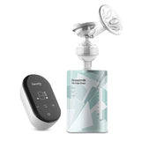 Pompa de san, Lionelo, Fidi Go, Functie de masaj, Autonomie pana la 90 min, Afisaj LED, Cu accesorii, Gri Pal