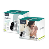 Pompa de san, Lionelo, Fidi Go, Functie de masaj, Autonomie pana la 90 min, Afisaj LED, Cu accesorii, Gri Pal