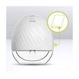 Pompa de san, Lionelo, Fidi, Portabila, Cu accesorii, Hands-free, 5 functii de masaj, Autonomie pana la 24 h, 50 db, Capacitate 150 ml, Alb