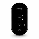 Pompa dubla de san, Lionelo, Electrica, Cu 9 nivele de aspiratie, 5 moduri de masaj, Afisaj LED, Imita suptul natural al copilului, Functionare pana la 90 min, Silentioasa, Fara BPA, Include 2 recipiente de 150 ml si 2 pungi, Cablu USB, Husa, Alb/Gri