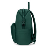 Rucsac impermeabil pentru mamici, Lionelo, Cube, Cu 12 compartimente si salteluta de schimbat, Cu prindere universala de carucior, 36 x 36 x 23 cm, Verde